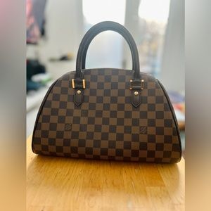 Louis Vuitton Ribera Damier Ebene Brown Canvas